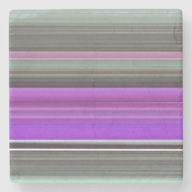 Dessous-de-verre En Pierre Abstrait #1 : Violet et gris (Devant)