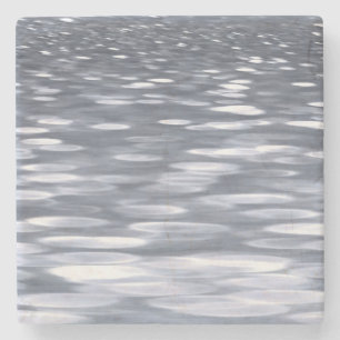 Dessous-de-verre En Pierre Abstrait #3 : Chimeur de gunmetal