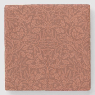 Dessous-de-verre En Pierre Acorns et Feuilles de chêne (par William Morris)