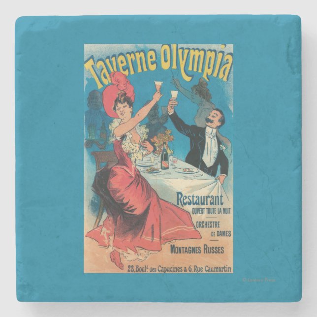 Dessous-de-verre En Pierre Affiche promotionnelle d'Olympia de Taverne (Devant)