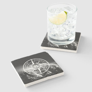 Dessous-de-verre En Pierre Aigle de compas monographie montagnes dramatiques