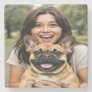 Dessous-de-verre En Pierre Ajouter une photo de Bouledogue Français Personnal