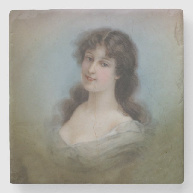 DESSOUS-DE-VERRE EN PIERRE AJOUTEZ VOTRE PROPRE PHOTO OU TEXTE (Devant)