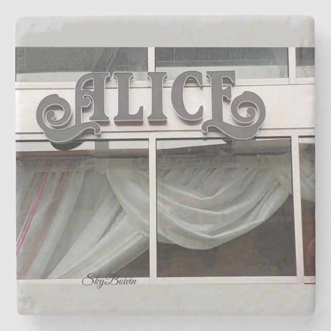 Dessous-de-verre En Pierre Alice (Devant)