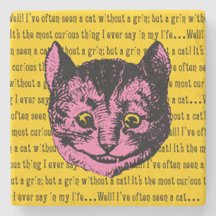 Dessous-de-verre En Pierre Alice au pays des merveilles Chat du Cheshire
