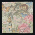 Dessous-de-verre En Pierre Alice Cheshire Chat Wonderland Tree Garden<br><div class="desc">C'est le classique Alice au pays des merveilles et le Cheshire Cat, comme Alice conversation avec le Cheshire Cat qui est assis dans son arbre. Cette image Alice in Wonderland est basée sur l'image originale Cheshire Cat de la série originale Alice's Adventures in Wonderland de l'illustrateur John Tenniel, rassemblée dans...</div>