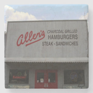 Dessous-de-verre En Pierre Allen's Bar, Athènes, Georgia Marble Dessous de ve