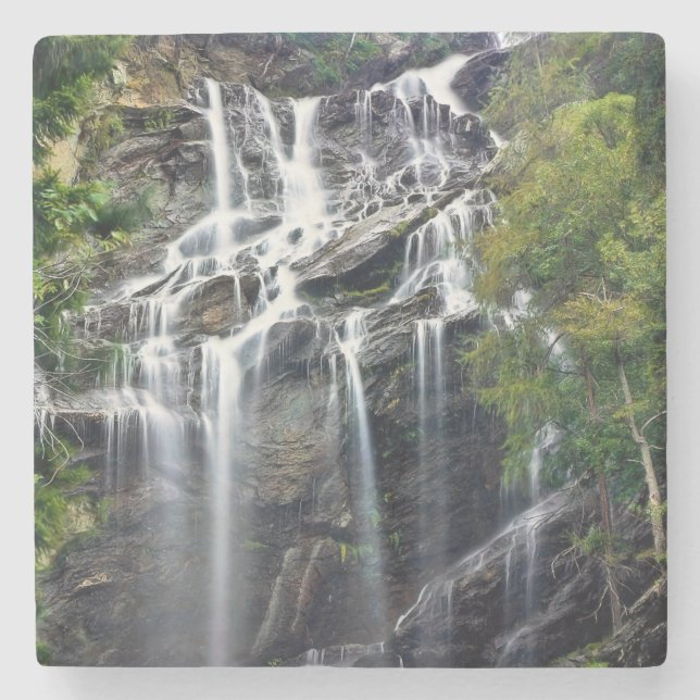 Dessous-de-verre En Pierre Alpes Haut de la cascade (Devant)