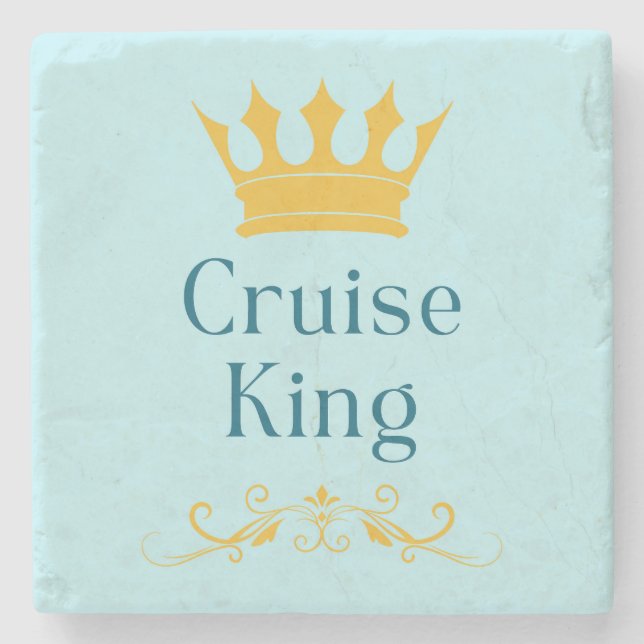 Dessous-de-verre En Pierre Amateur de croisière (Devant)