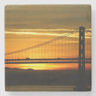 Dessous-de-verre En Pierre Amérique du Nord, États-Unis, Californie, San Fran