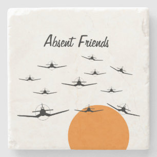 Dessous-de-verre En Pierre Amis absents F4U Corsair