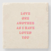 Amour Un Autre Jean 13 34 Bible Verse Écriture