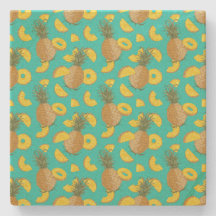 Ananas En Couleur Turquoise