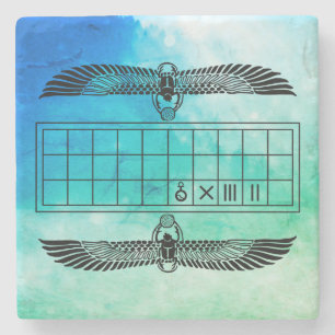 Dessous-de-verre En Pierre Ancien Comité des Sénateurs Égyptiens