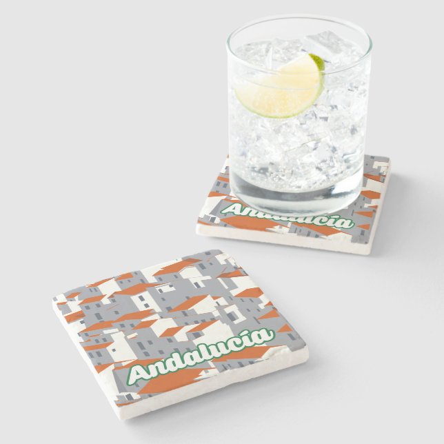 Dessous-de-verre En Pierre Andalucie 3 (Côté)