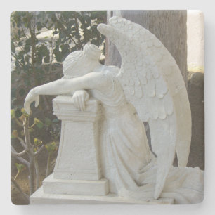Dessous-de-verre En Pierre Ange pleurant