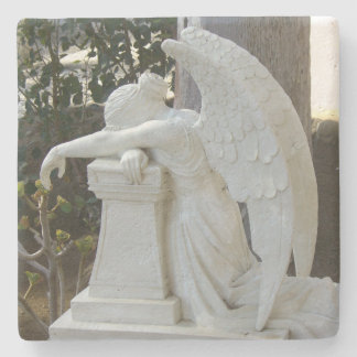 Dessous-de-verre En Pierre Ange pleurant