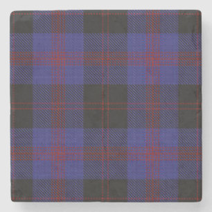 Dessous-de-verre En Pierre Angus District Tartan
