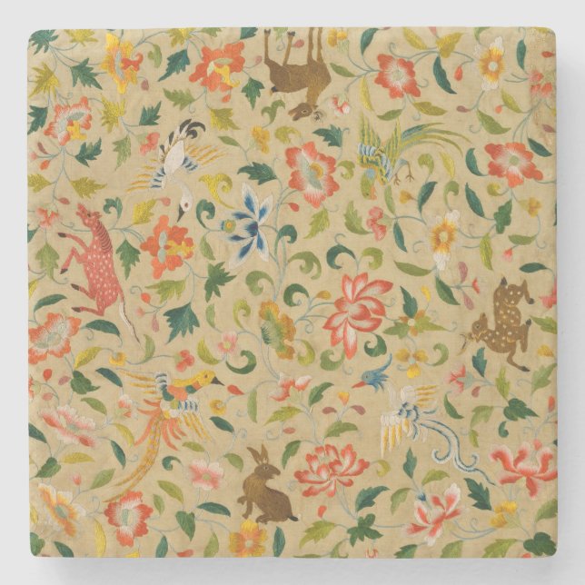 Dessous-de-verre En Pierre Animal Antique Cheval Oiseau Deer Rabbit (Devant)