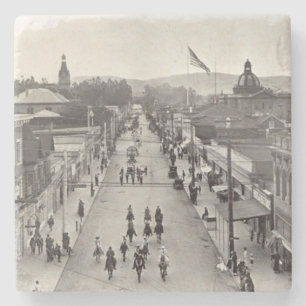 Dessous-de-verre En Pierre Anniversaire de Redwood City 150th