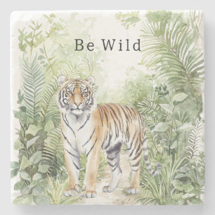 Dessous-de-verre En Pierre Anniversaire du Tigre de la Jungle