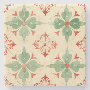 Dessous-de-verre En Pierre Antique Tile de Noël