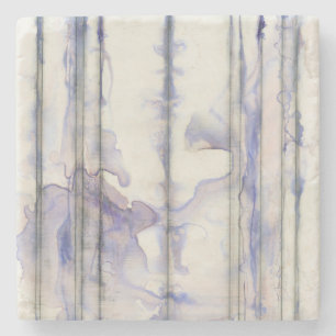 Dessous-de-verre En Pierre Aquarelle libre d'expression de violette