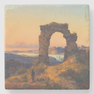 Dessous-de-verre En Pierre Arc de Roland (par Andreas Achenbach)