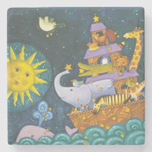 Dessous-de-verre En Pierre Arche la nuit