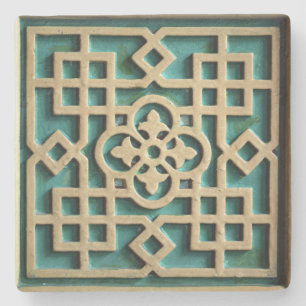 Dessous-de-verre En Pierre Architecture arabe Turkis d'arabesque de
