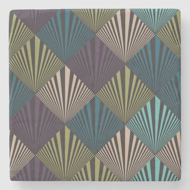 Dessous-de-verre En Pierre Arrière - plan d'art de bruit (Devant)