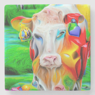 Dessous-de-verre En Pierre Art Agricole Surreal