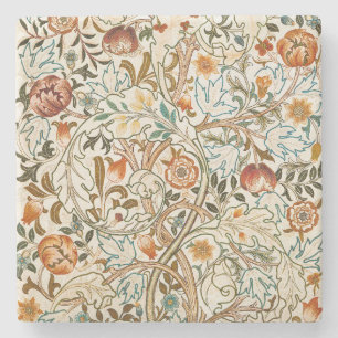 Dessous-de-verre En Pierre Art floral vintage de l'acanthe de William Morris