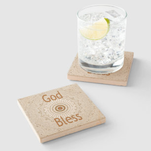 Dessous-de-verre En Pierre Art Motif Africain Traditionnel Imprimer