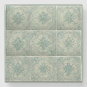 Dessous-de-verre En Pierre Art traditionnel de la céramique adalusienne no 1