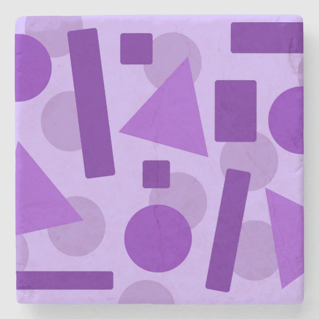 Dessous-de-verre En Pierre Arte Geométrico (Devant)