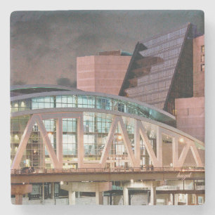 Dessous-de-verre En Pierre ATLANTA, Pont Philips Arena, Philips Arena