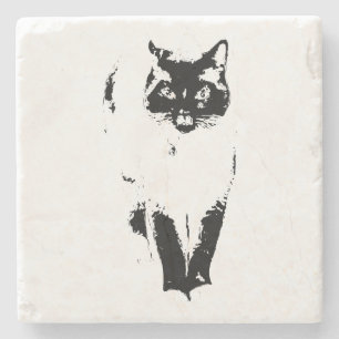 Dessous-de-verre En Pierre Attitude Aristocat