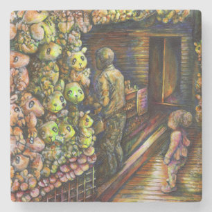 Dessous-de-verre En Pierre Au nord du cirque