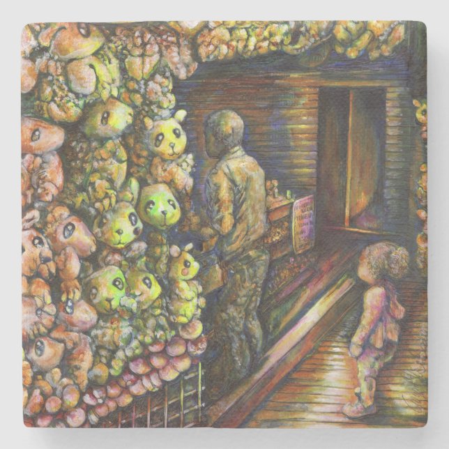 Dessous-de-verre En Pierre Au nord du cirque (Devant)