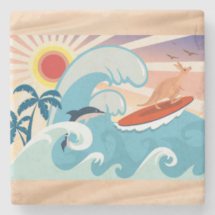 Dessous-de-verre En Pierre Australie-Été