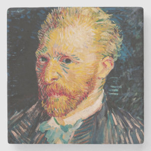 Dessous-de-verre En Pierre Autoportrait de Vincent van Gogh , 1887