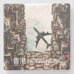 Dessous-de-verre En Pierre Avion de Hong Kong