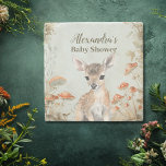 Dessous-de-verre En Pierre Baby shower Boho Woodland<br><div class="desc">Voici notre Baby shower de pierre de Dessous de verre de champignons papillons Woodland! Ajoutez une touche d'élégance rustique à votre baby shower à thème boisé grâce à notre Dessous de verre en pierre de Baby shower naturel de champignons papillons Woodland. Ce charmant dessous de verre présente un design fantaisiste...</div>
