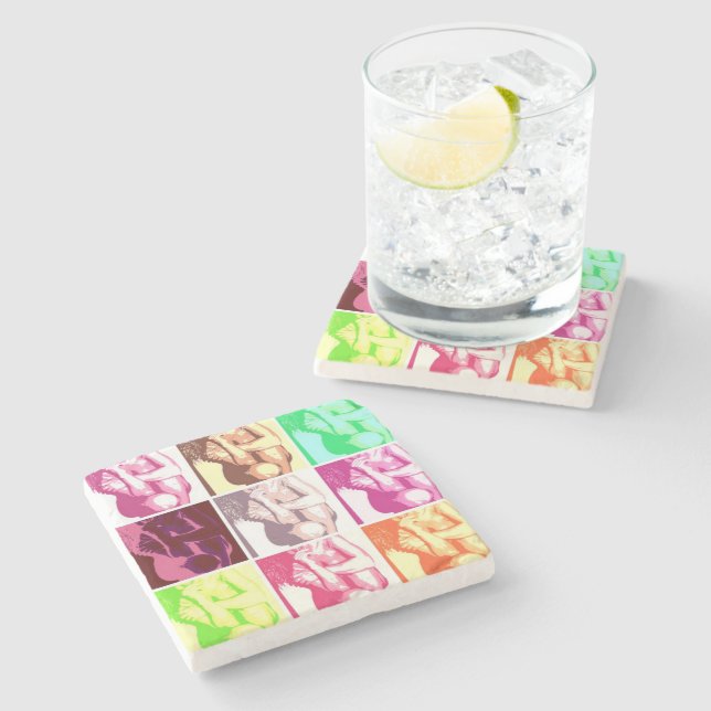 Dessous-de-verre En Pierre Bachelor Party (Côté)