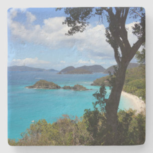 Dessous-de-verre En Pierre Baie des Caraïbes