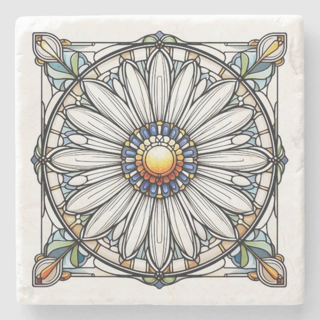 Dessous-de-verre En Pierre Baise en verre tendu #2 (Devant)