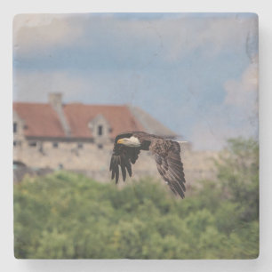 Dessous-de-verre En Pierre Bald Eagle en passant par Fort Ticondéroga