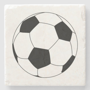 Dessous-de-verre En Pierre Balle de football (Football)