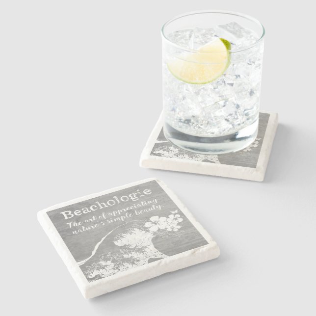 Dessous-de-verre En Pierre Beachologie Apprécier le Dessous de verre de beaut (Côté)